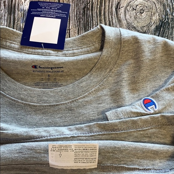 Champion gray tee - Picture 3 of 3